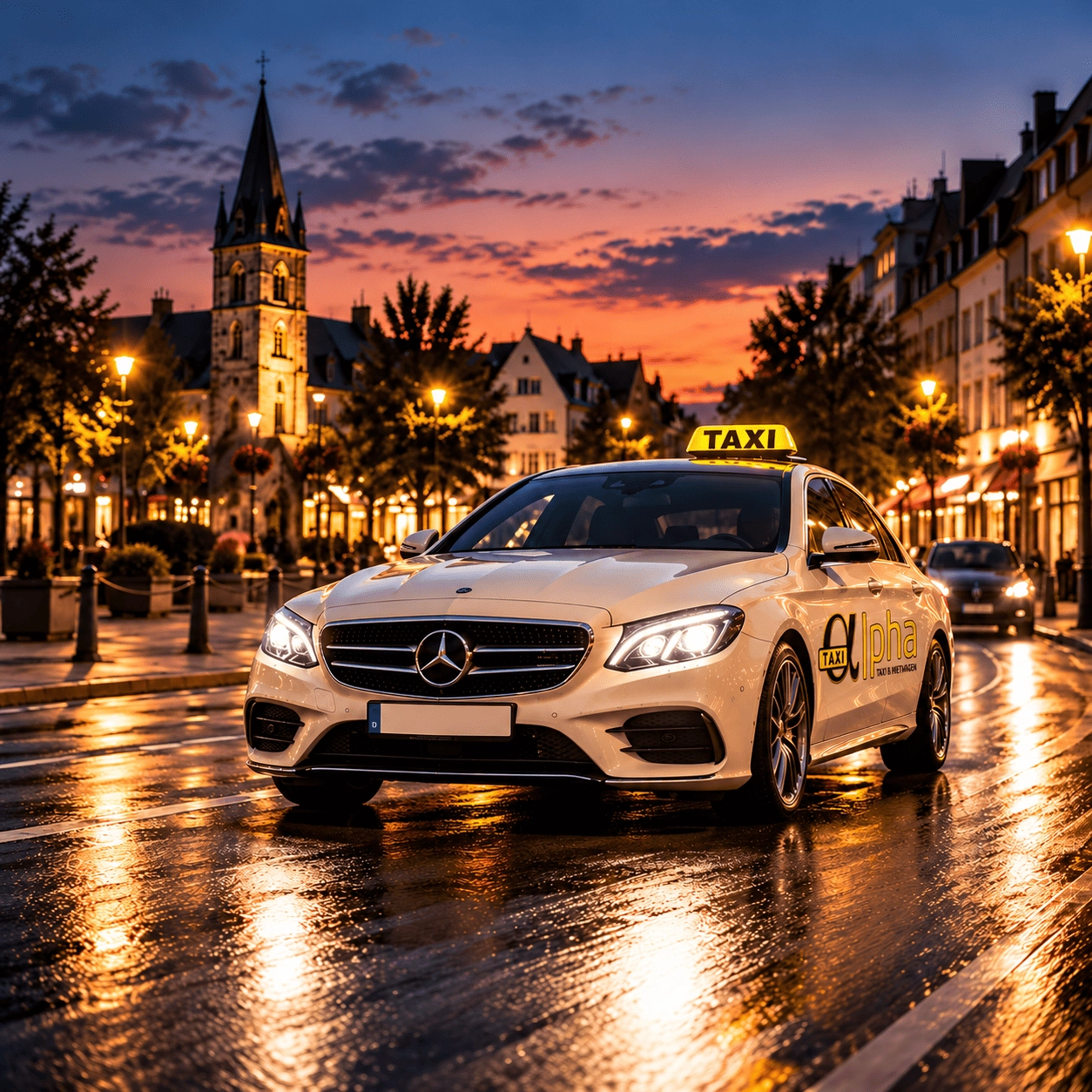 Taxifahrten sicher und bequem unterwegs in Eschweiler und Umgebung.